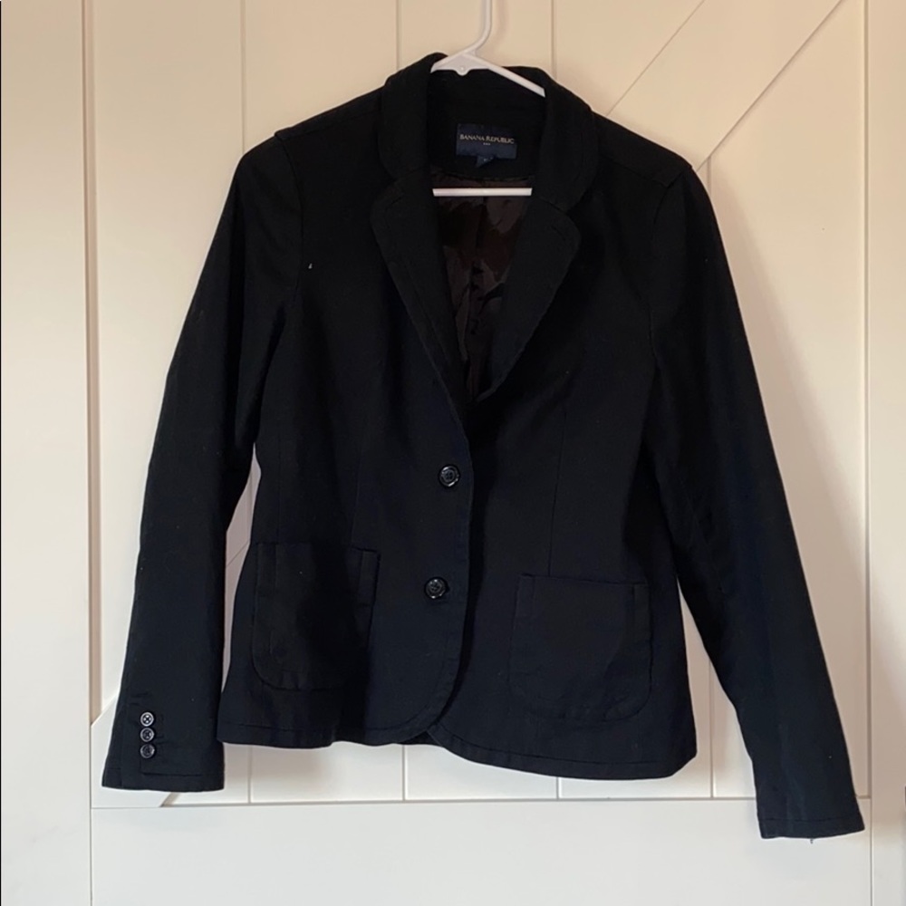 Banana republic cotton blazer